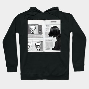 Newsreader | Comics Style Hoodie